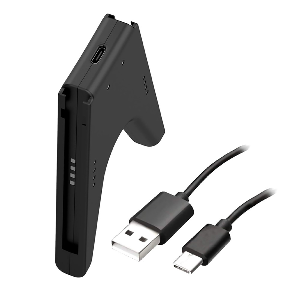 V Shape Charging Grip With Type-C Charging Cable For Switch NS JoyCon Controller