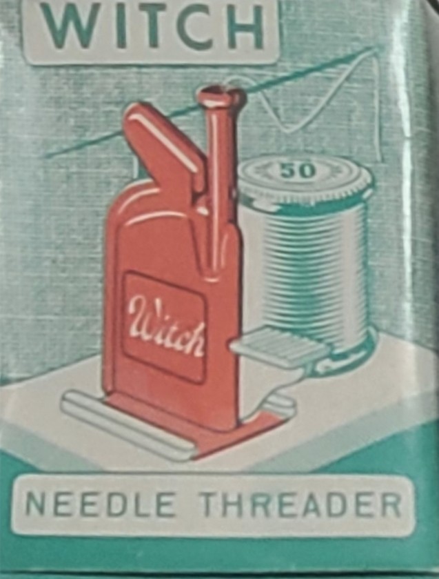 Vintage Witch Automatic Needle Threader With lnstructions Made In West Germany