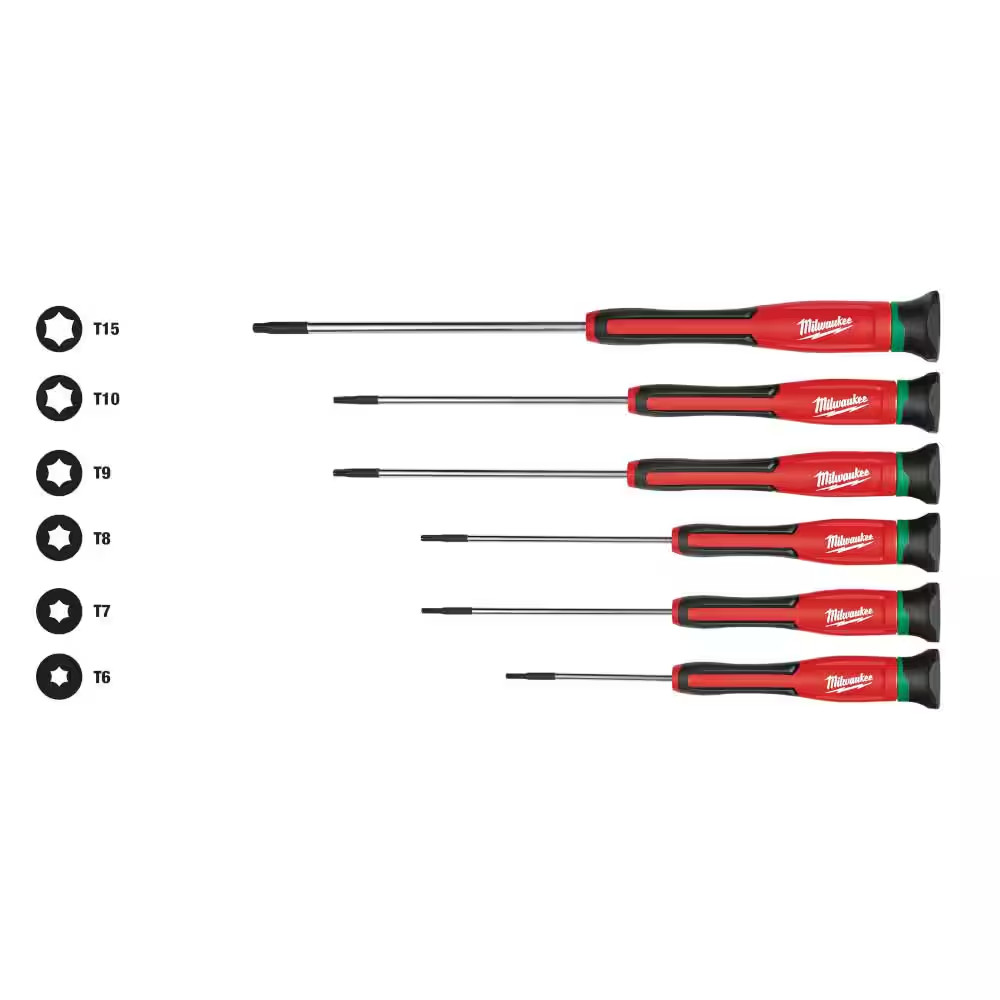 Precision Phillips Screwdriver Set with Torx Precision Screwdriver Set (12-Piece