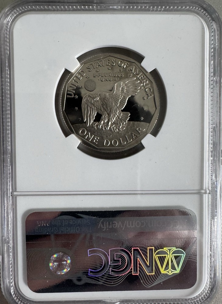 Susan B Anthony Proof Set Collection NGC
