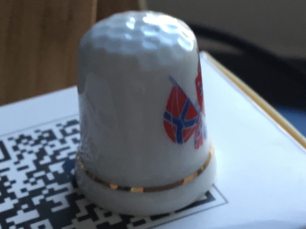 Thimble - Norway - Norwegian Emblem - Z