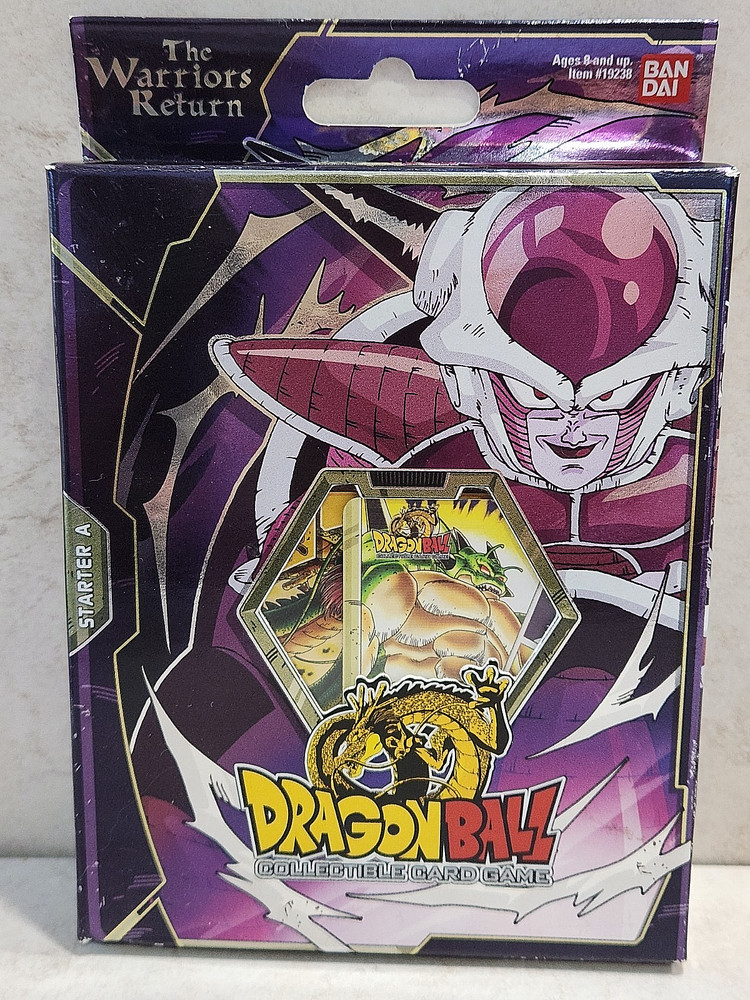 DRAGON BALL Z The Warrior's Return Starter Deck A NEW OPEN BOX