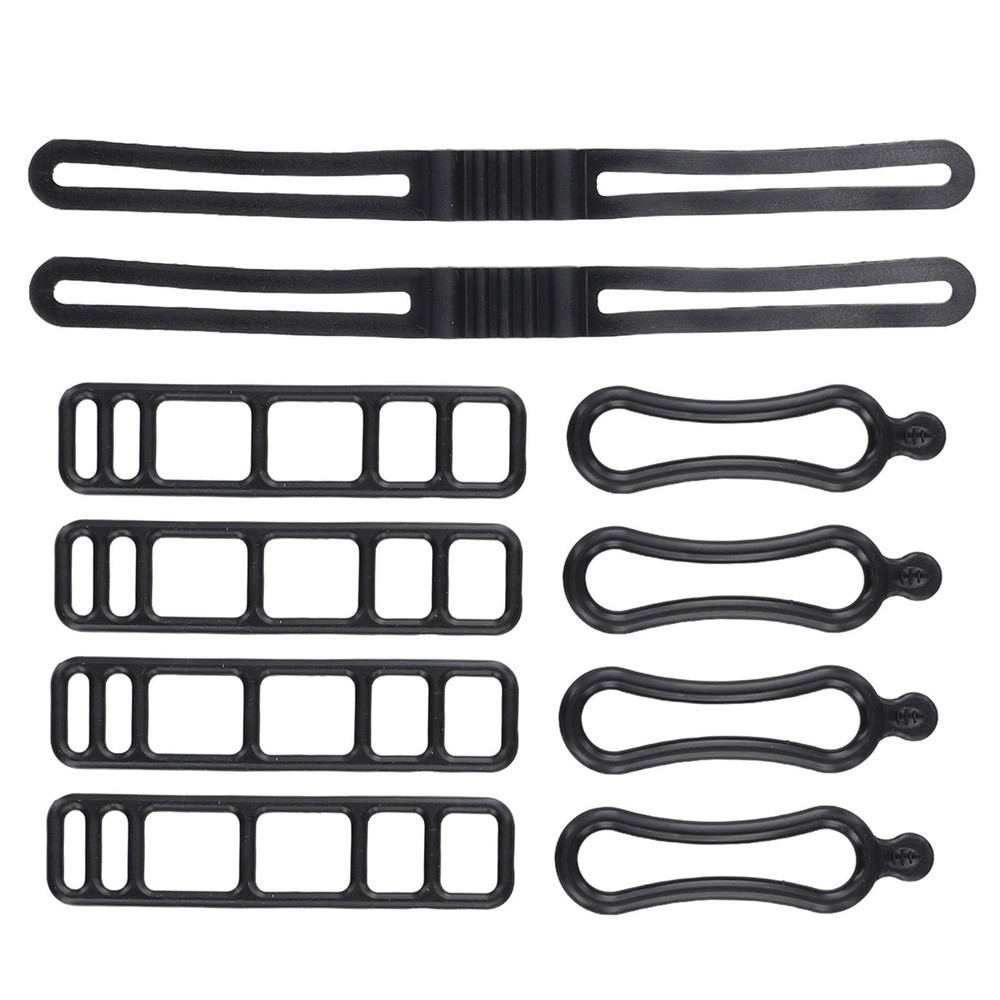 Lightweight and Compact Bike Silicone Mount Strap for Easy Light Installation