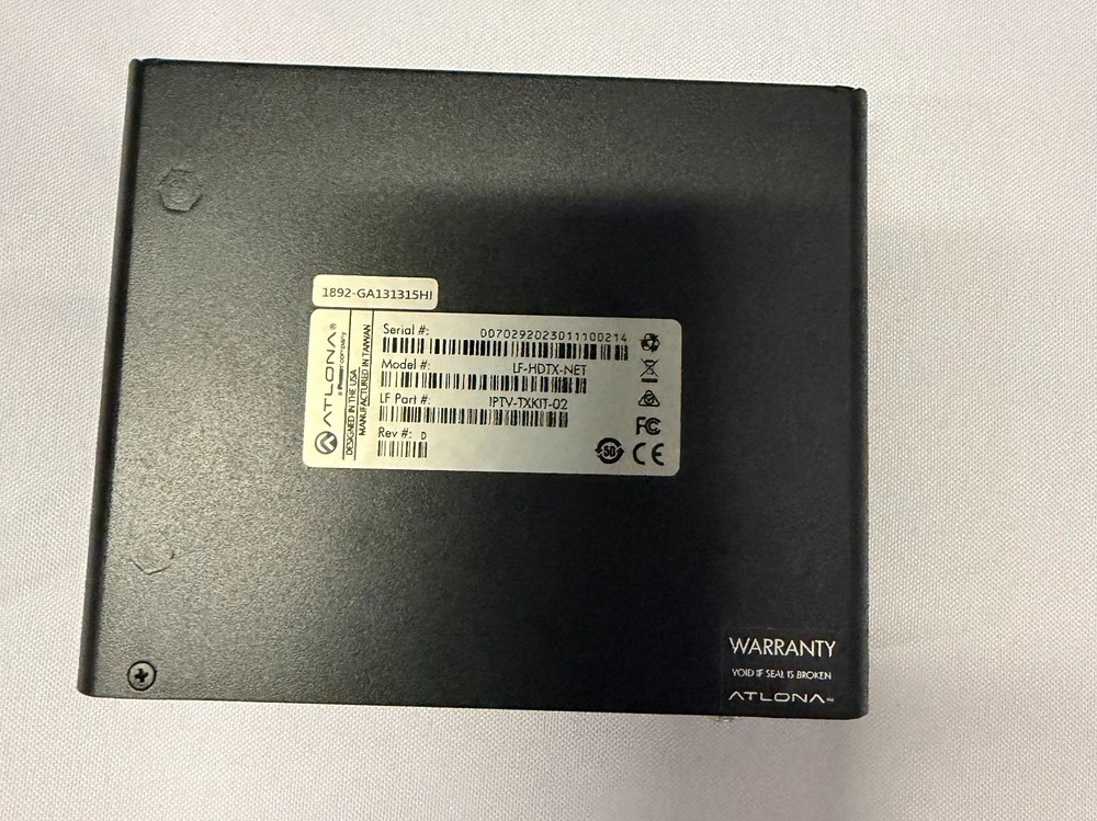 ATLONA LF-HDTX-NET, Open Box