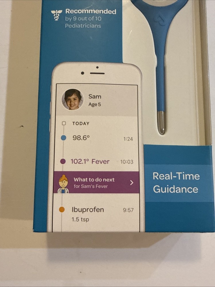 Kinsa KSA110 Quickcare Smart Digital Thermometer