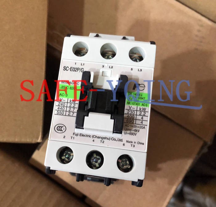 One New Fuji DC Contactor SC-E02P/G DC220V