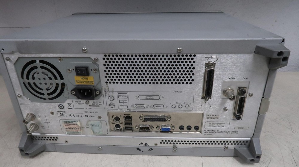 AGILENT E5062A NETWORK ANALYZER M0255
