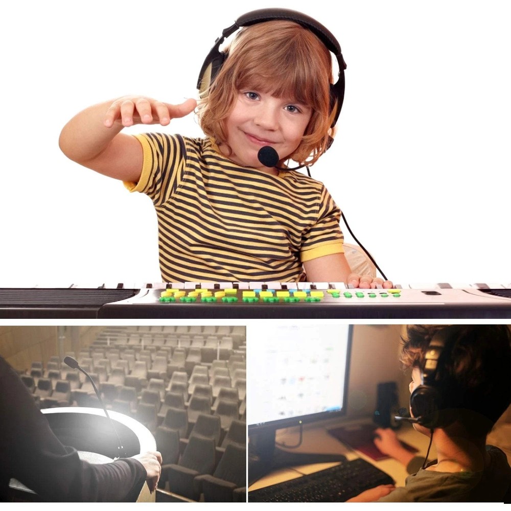 10 Pack Lapel Microphone Windscreen Headset Windscreen Mic Foam Covers