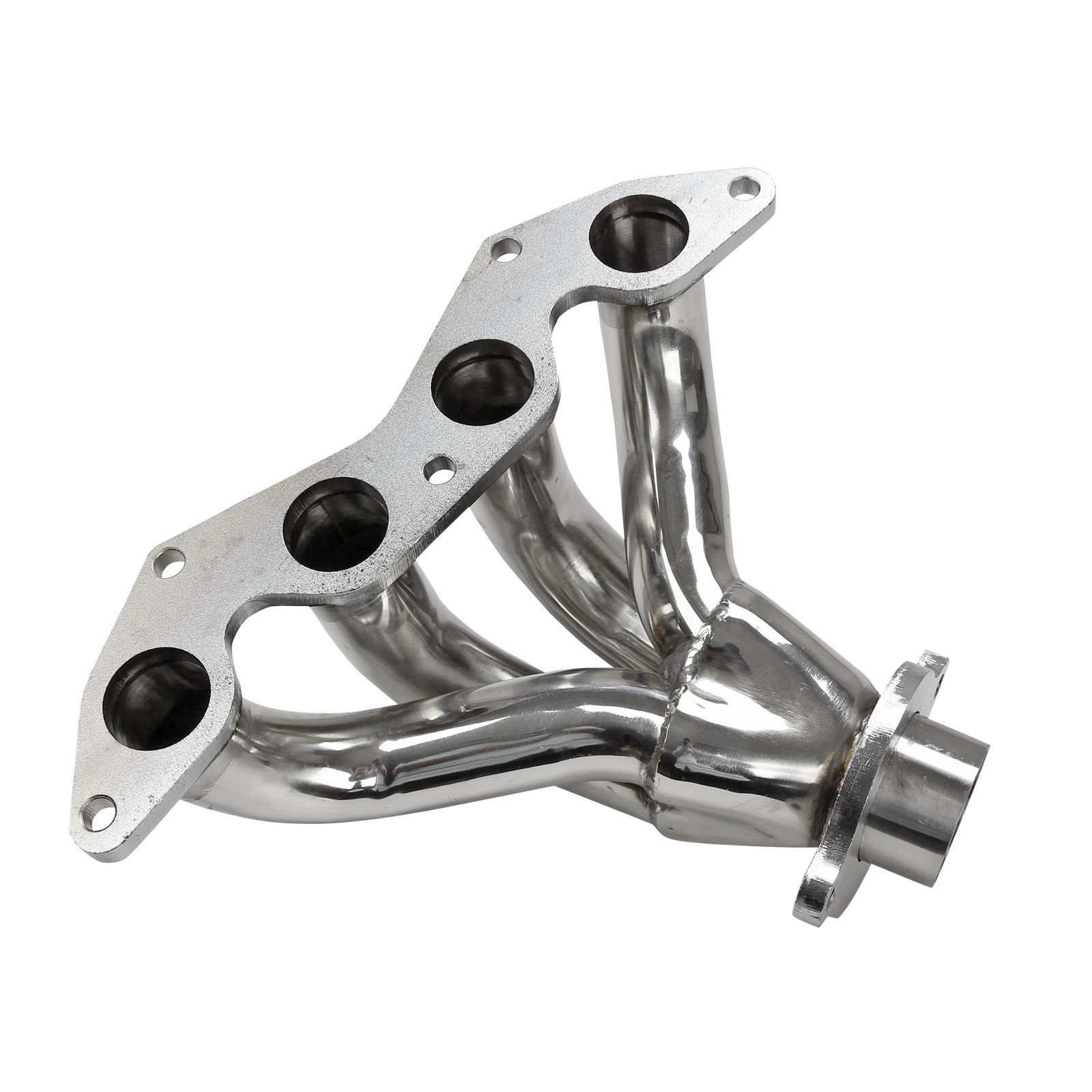 Stainless Steel Manifold Header Cylinder For 2001-2005 Honda Civic HX 1.7L L4- 4