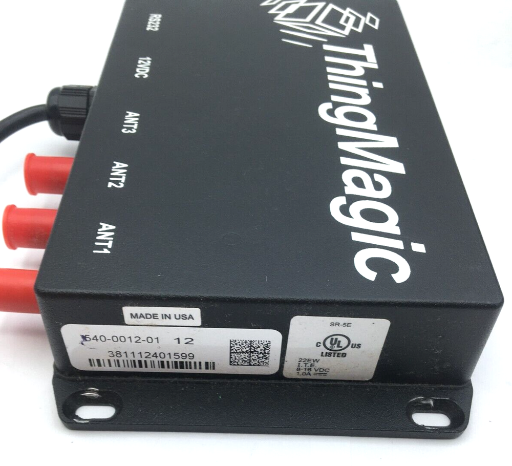 ThingMagic Reader, 12VDC, 540-0012-01, 5407A-SR5E, Working