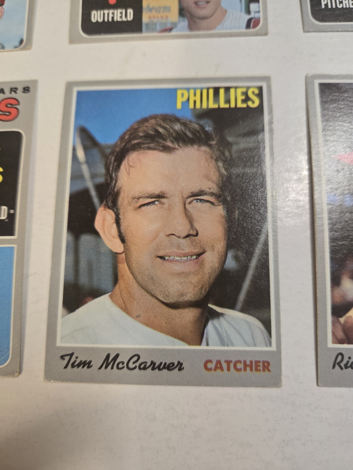 1970 Topps #40 RICH ALLEN # 7 36 56 88 90 incs Rookies. (6) card baseball LOT