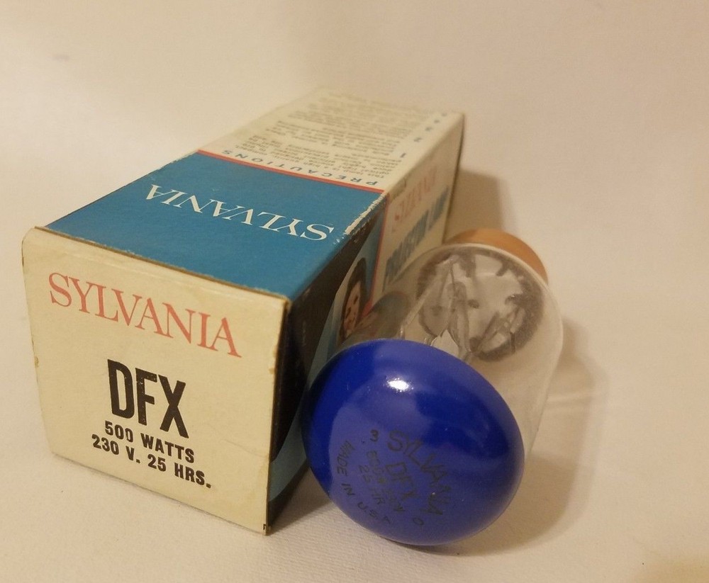 Sylvania DFX 500W 230V Projector Lamp Projection Bulb
