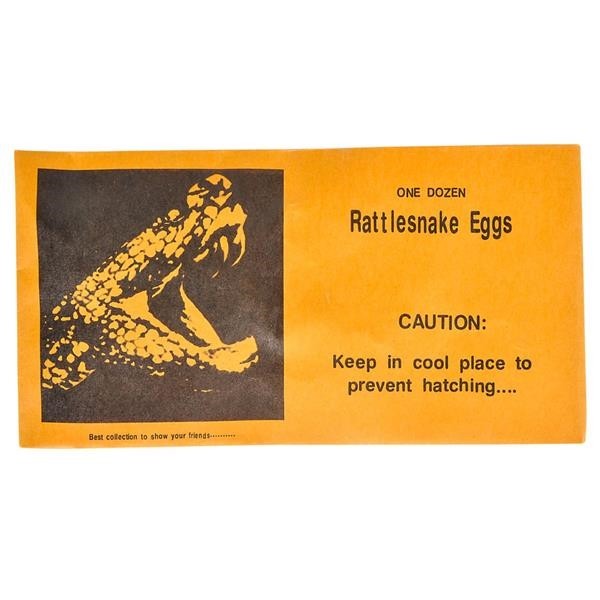3 Rattlesnake Eggs Prank Envelopes - Magic Joke Trick Gag Gift Fun