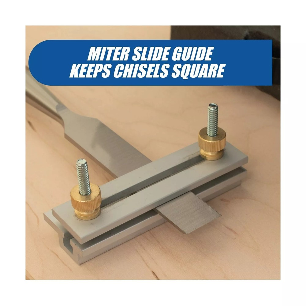 Adjustable Tool Rest Sharpening Jig for 6 inch or 8 inch Bench Grinders