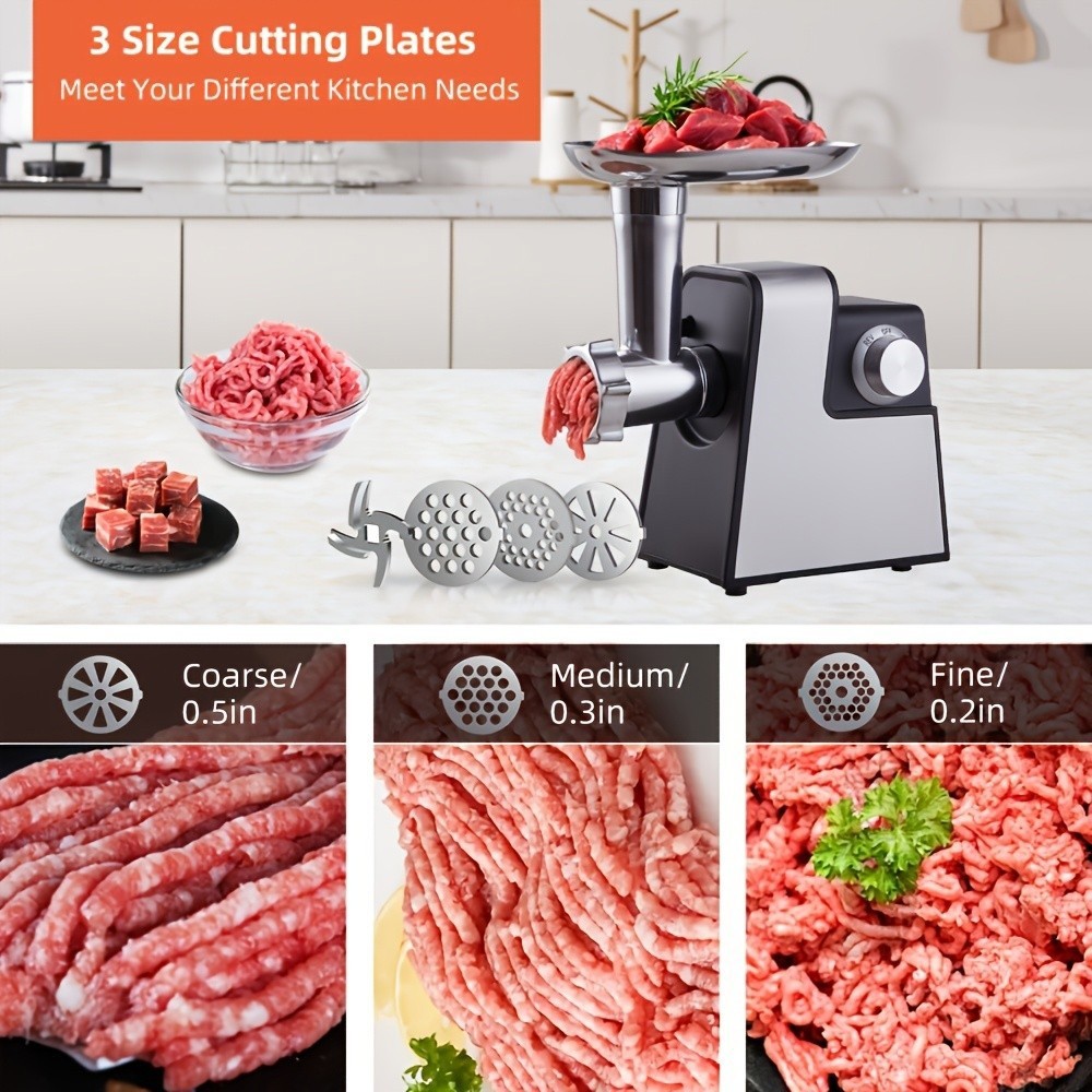 Heavy Duty 3000W Commercial Electric Meat Grinder Sausage Maker Mincer Stuffer
