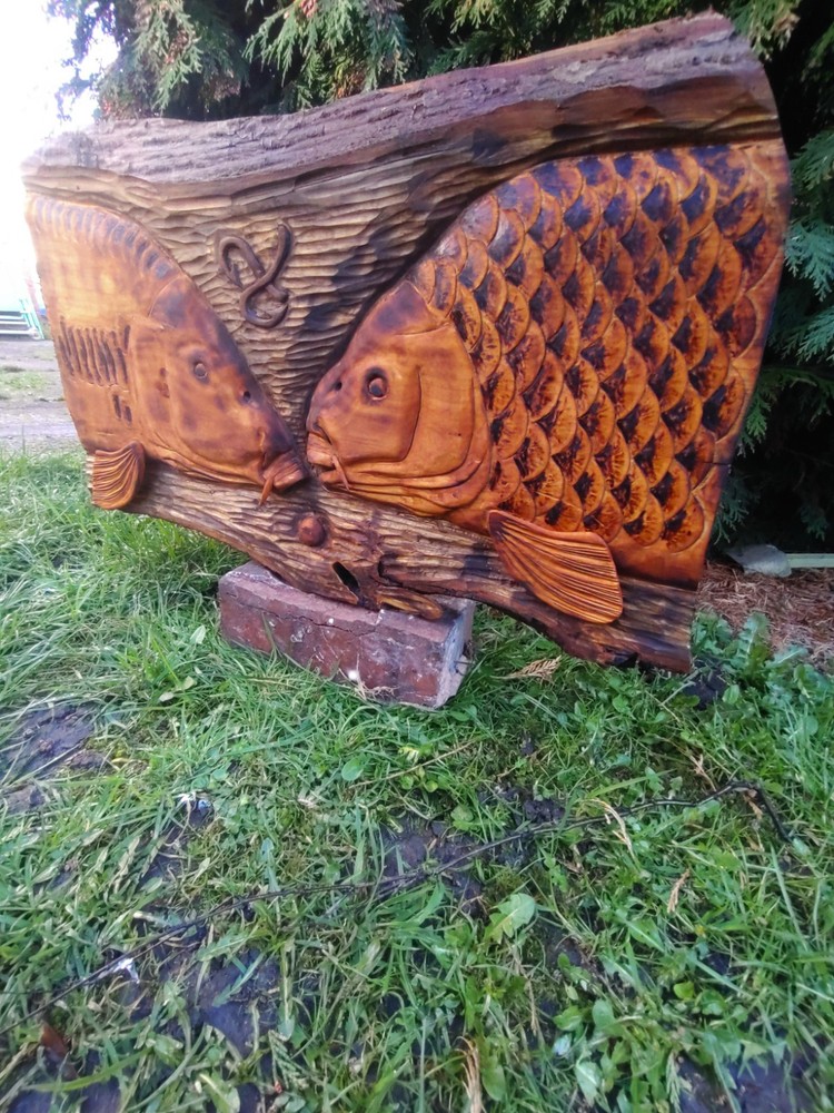 Carp Fishing, wall Decoration