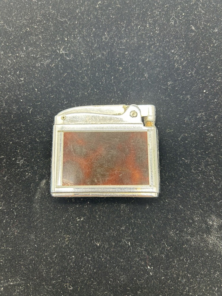 Vintage Ronson Adonis Lighter Brown Wood Shell