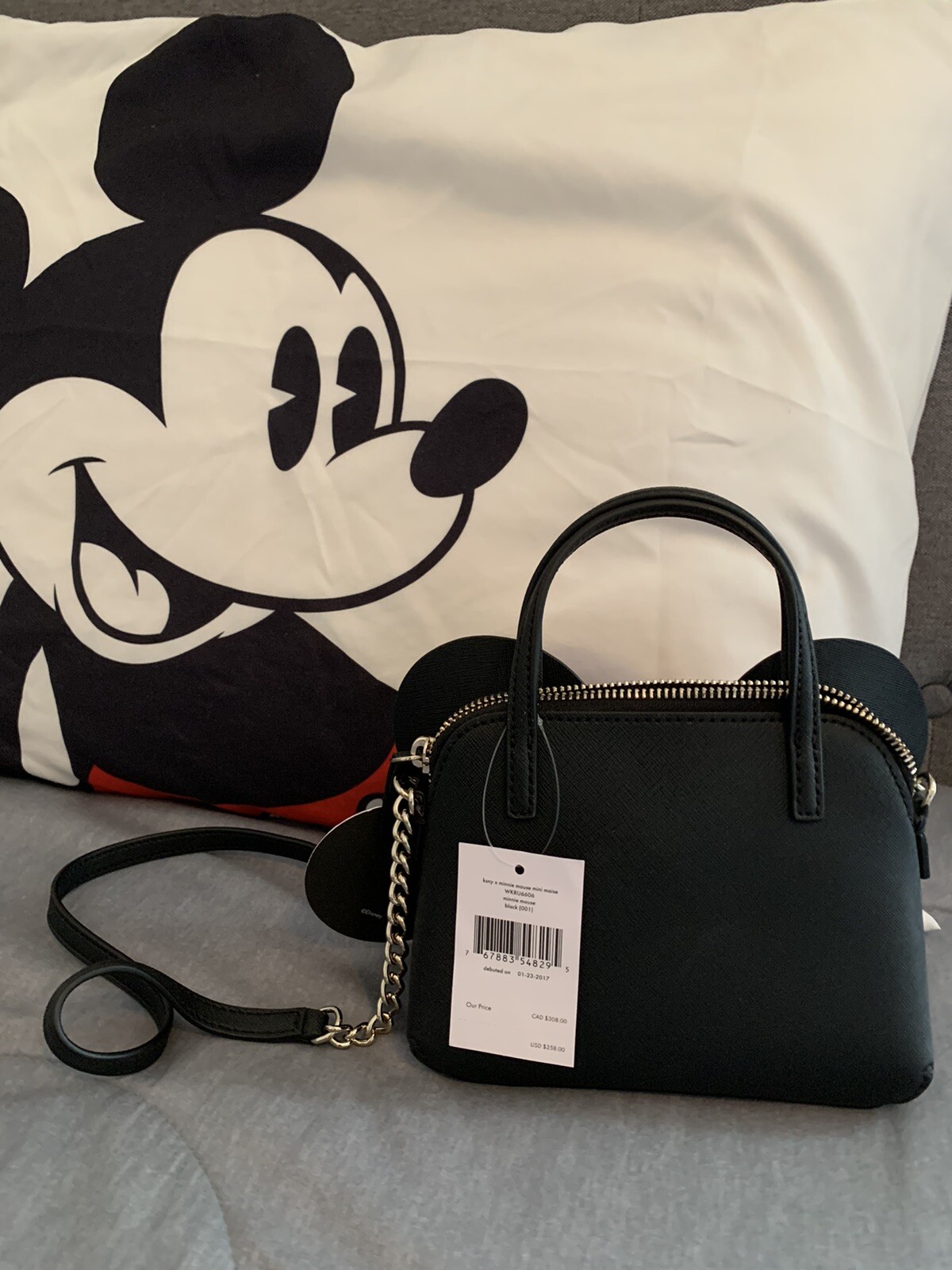 KATE SPADE DISNEY MINNIE MOUSE MINI MAISE CROSSBODY & ADALYN BIFOLD WALLET NWT