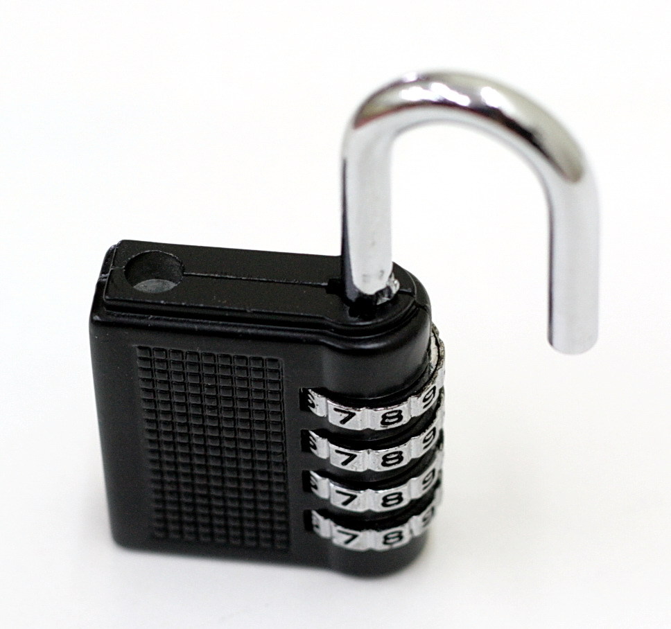 2 x HIGH SECURITY 4-digit Combination PADLOCK Pad Lock