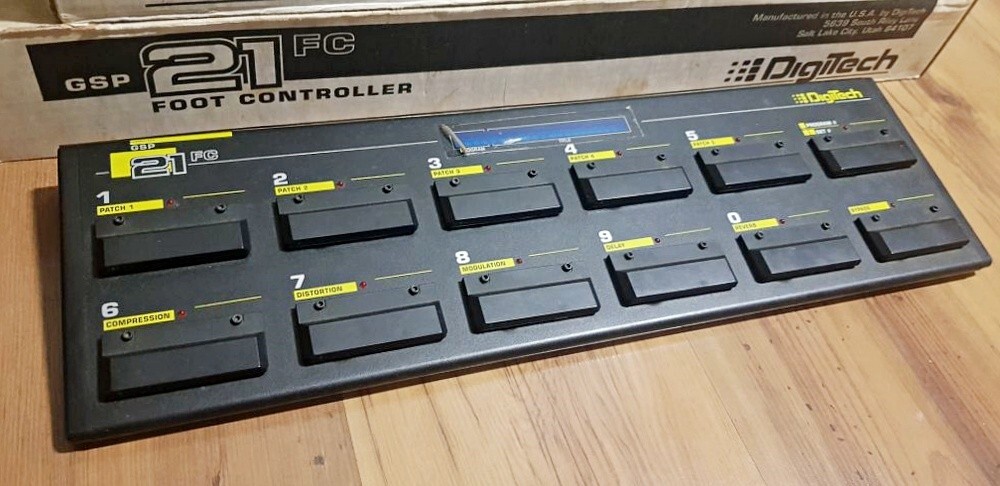 Digitech GSP21 with Foot Controller Full Box