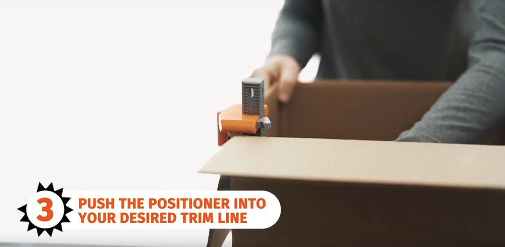 New! Patented Carton Ninja Lightweight 6" Box Sizer Reducer Tool