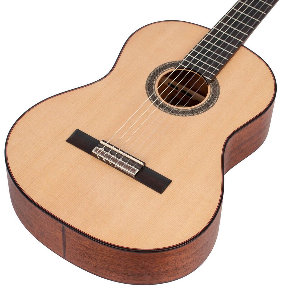 Valencia VC704 Classical Guitar 650mm Solid Sitka Spruce Top with Soft Case