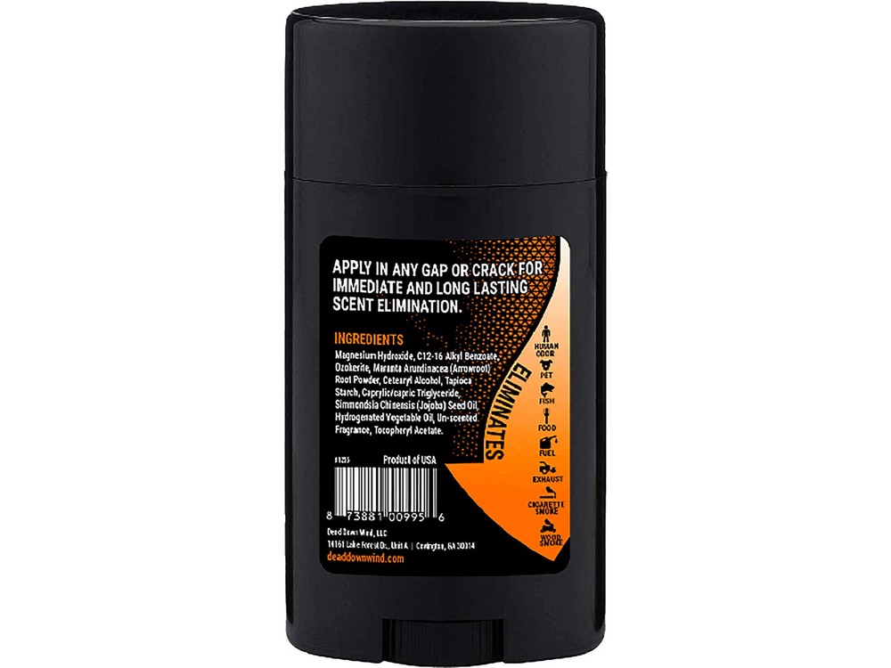 Dead Down Wind Black Premium Natural Deodorant Solid