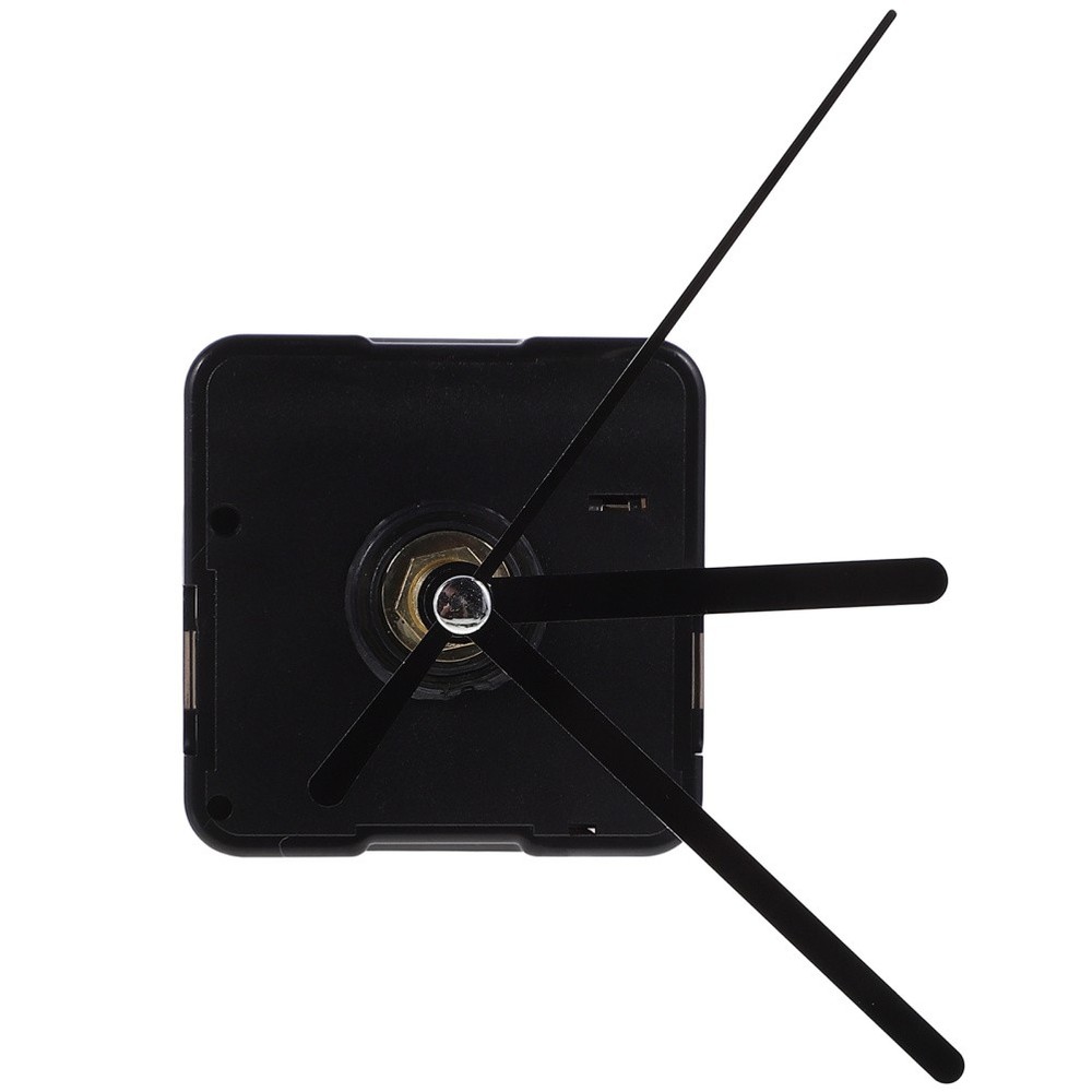 Clock Mechanism Replacement Kit with Mute Movement and Plastic Clock Hands