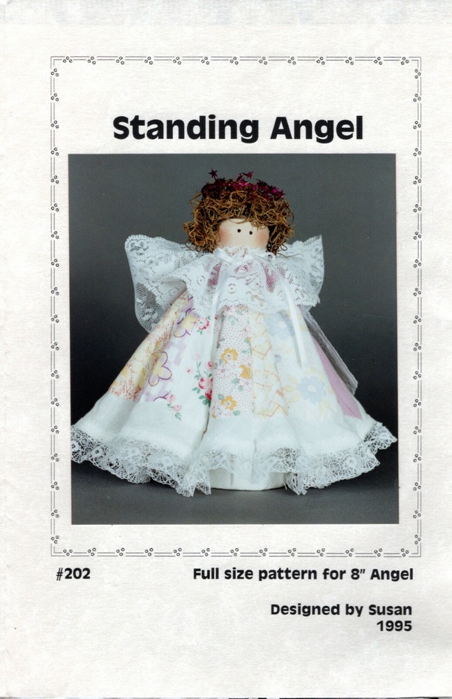 "Standing Angel" ©1995 Designed by Susan Craft Sewing Pattern # 202