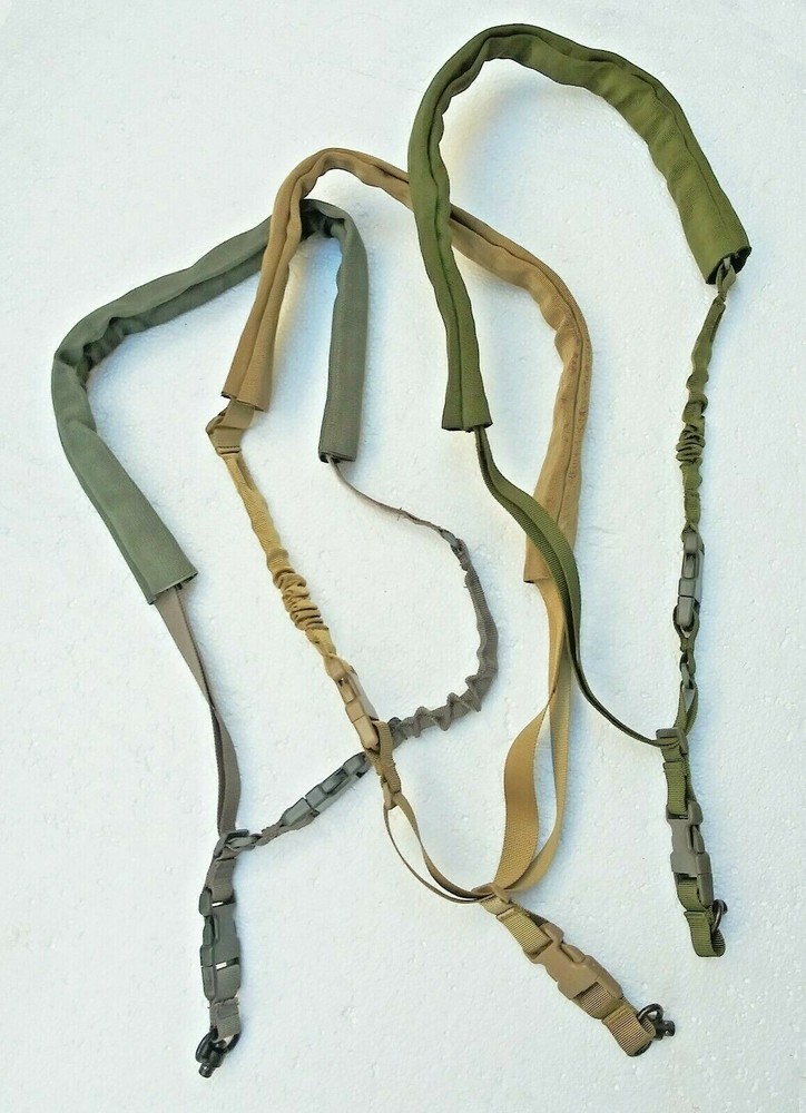 Padded `Neck Saver' Single Point Bungee Sling QD - ITW Compatible Hardware