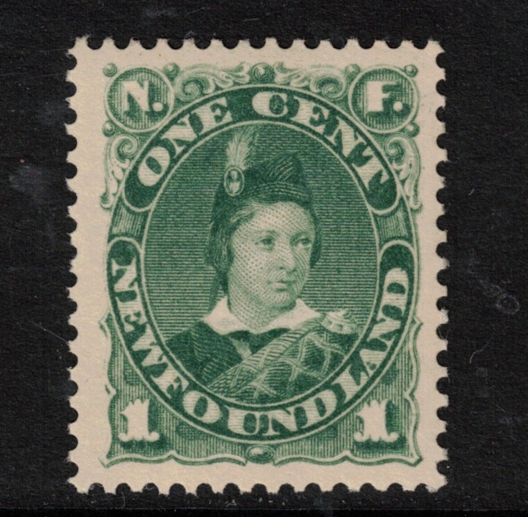Newfoundland #45 Extra Fine Never Hinged Gem **With Certificate**