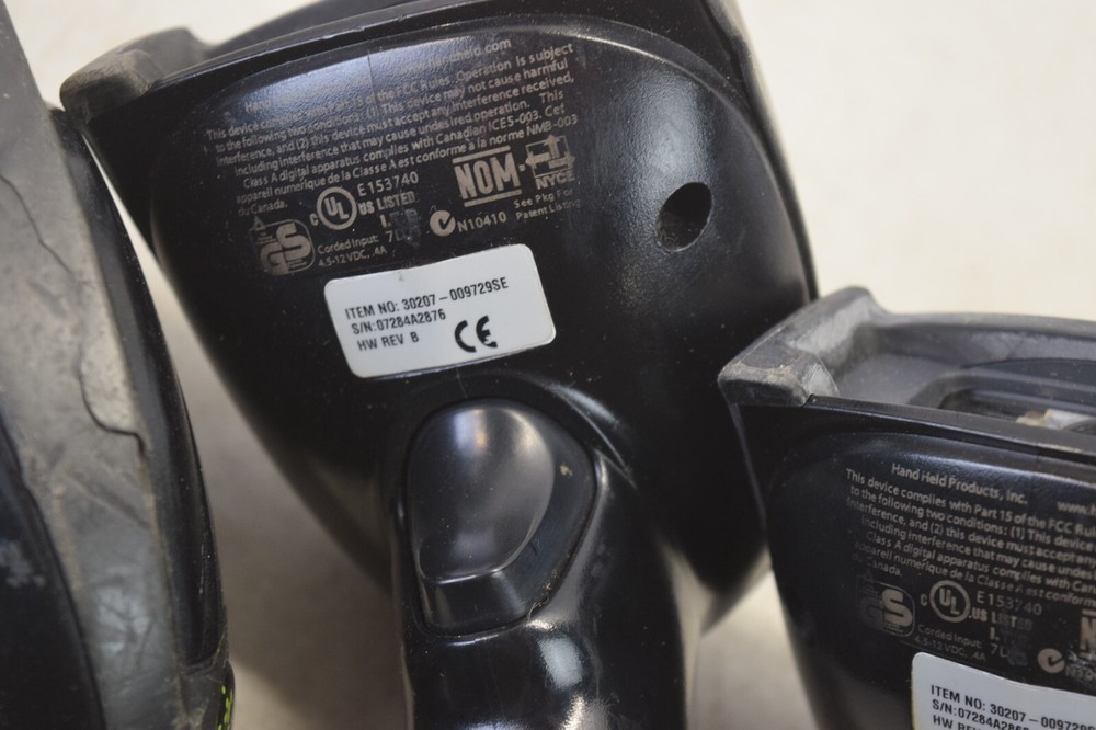 3x HANDHELD Products Barcode Scanner 30207-009729SE