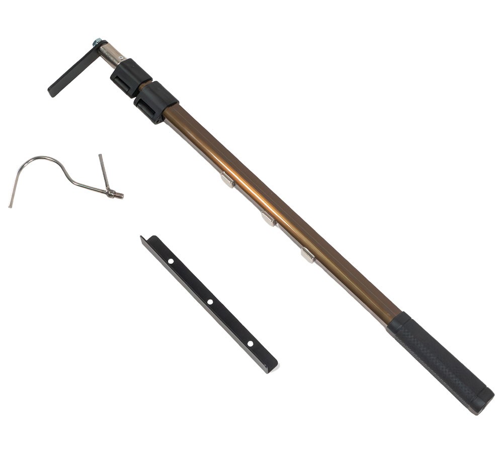 Extendable Truck Bed Cargo Grabber Tool 25"-60" Telescoping Pole with Y-Hook