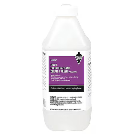 Tough Guy 55Jf71 Deodorizer, Liquid, 0.5 Gal, Bottle