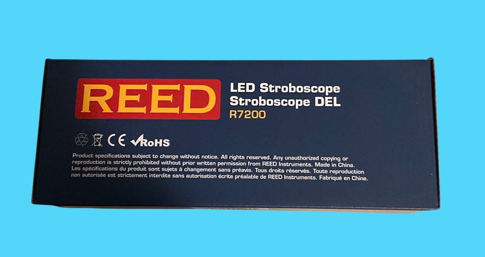 REED Instruments R7200 LED Stroboscope DEL