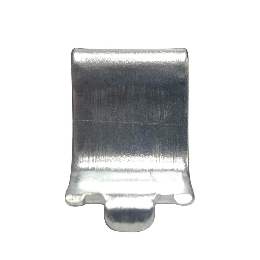 Adjustable Shelf Brackets, Steel Pilaster Clips 14Pcs, Silver