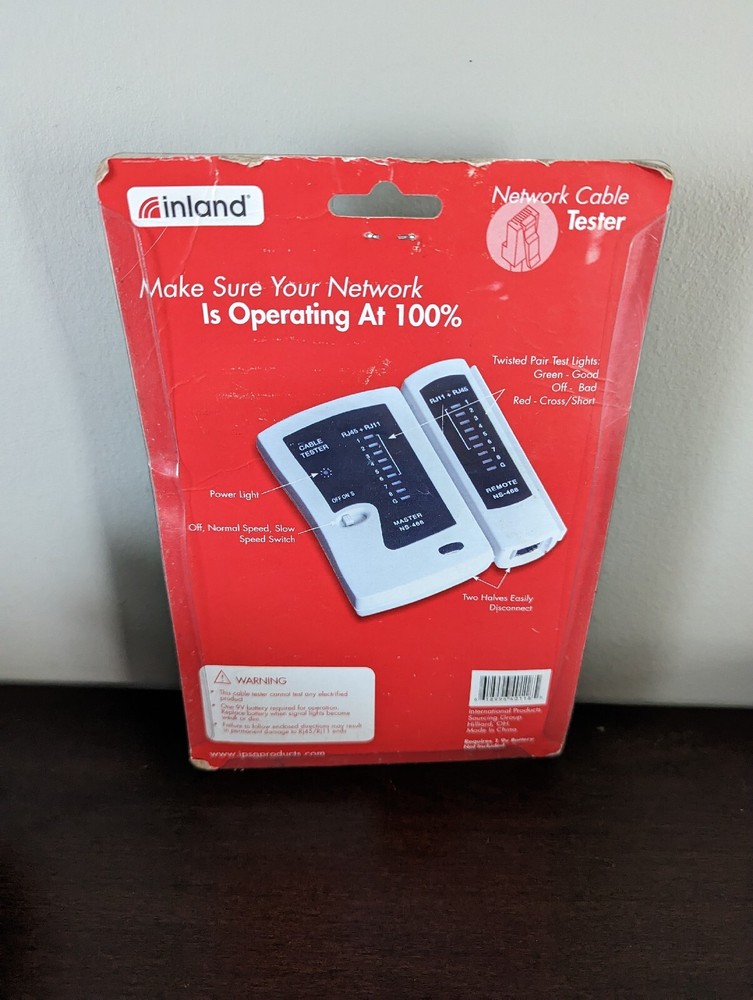 NS-468 Inland Network Cable Tester New