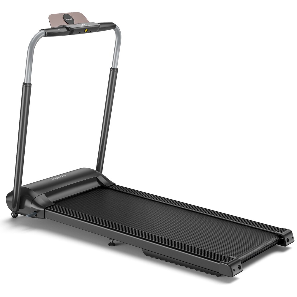 3HP Folding Treadmill Compact Walking Jogging Machine W/Touch Screen APP Control