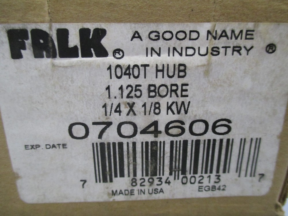 Falk 0704606 Coupling Hub new