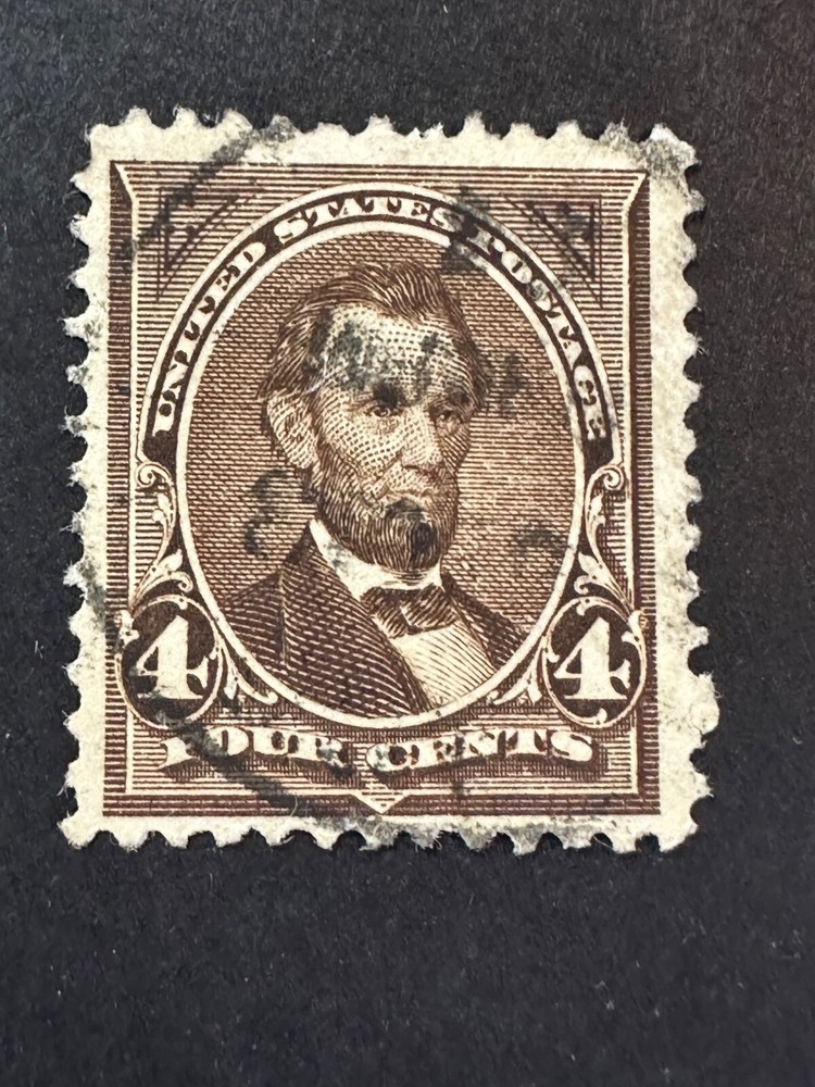 Scott # 254 nice 2024 Scott Catalogue Value $ 11.00