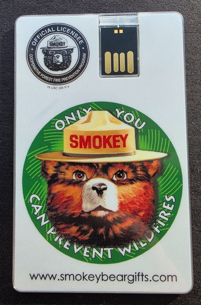 Smokey Bear 'Only You' Thumb Drive