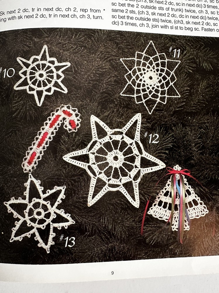 CROCHET SNOWFLAKES & ORNAMENTS LEAFLETS 2