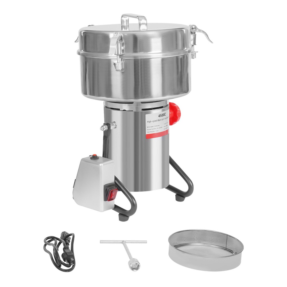 Stainless Steel Electric Grain Grinder High Speed Multi-function Grain Grinder
