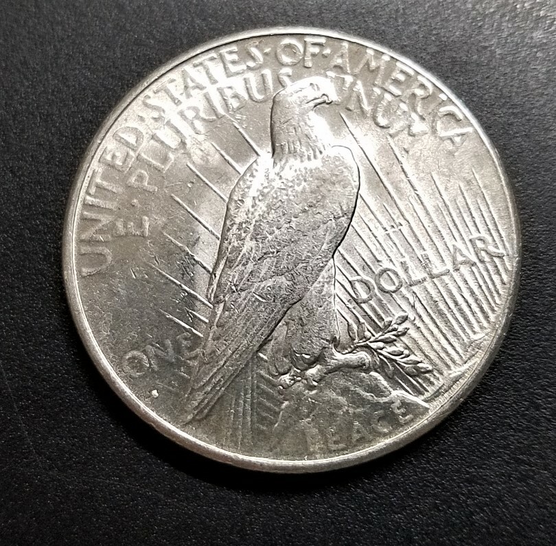 1926-S $1 Peace Silver Dollar Unc