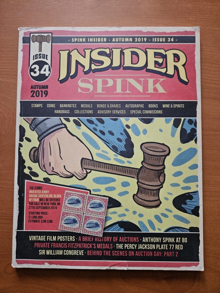 Insider Spink Issue 34 Autumn 2019 Auction Catalog