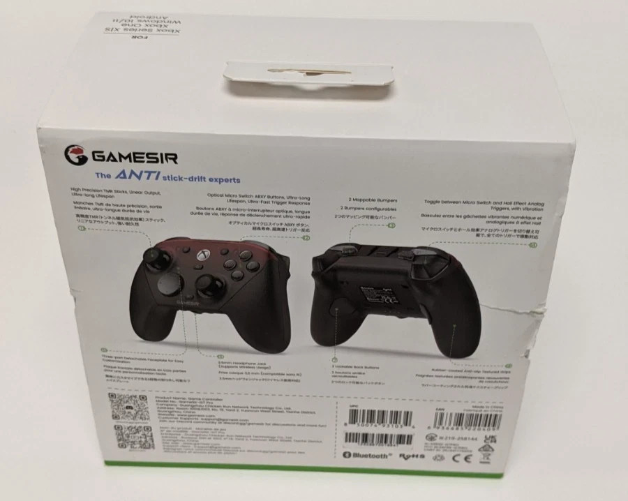 GameSir G7 Pro Tri-Mode Xbox Wired/ PC Wireless Controller – Shadow Ember