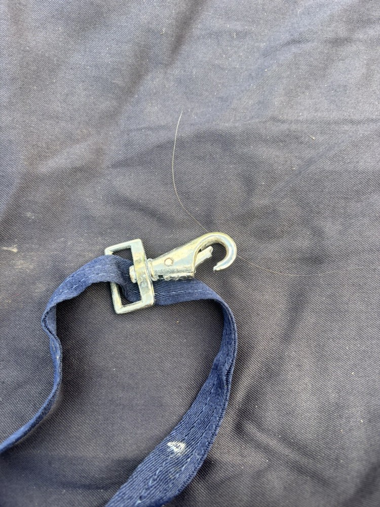 78” Loveson Stable Sheet - Navy/Orange