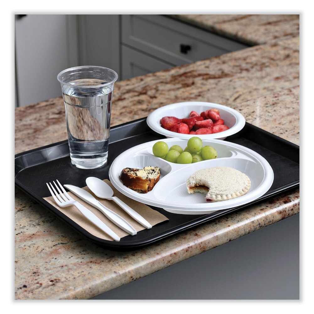 Boardwalk FORKHW Heavyweight Polystyrene Fork Cutlery - White (1000/Ct) New
