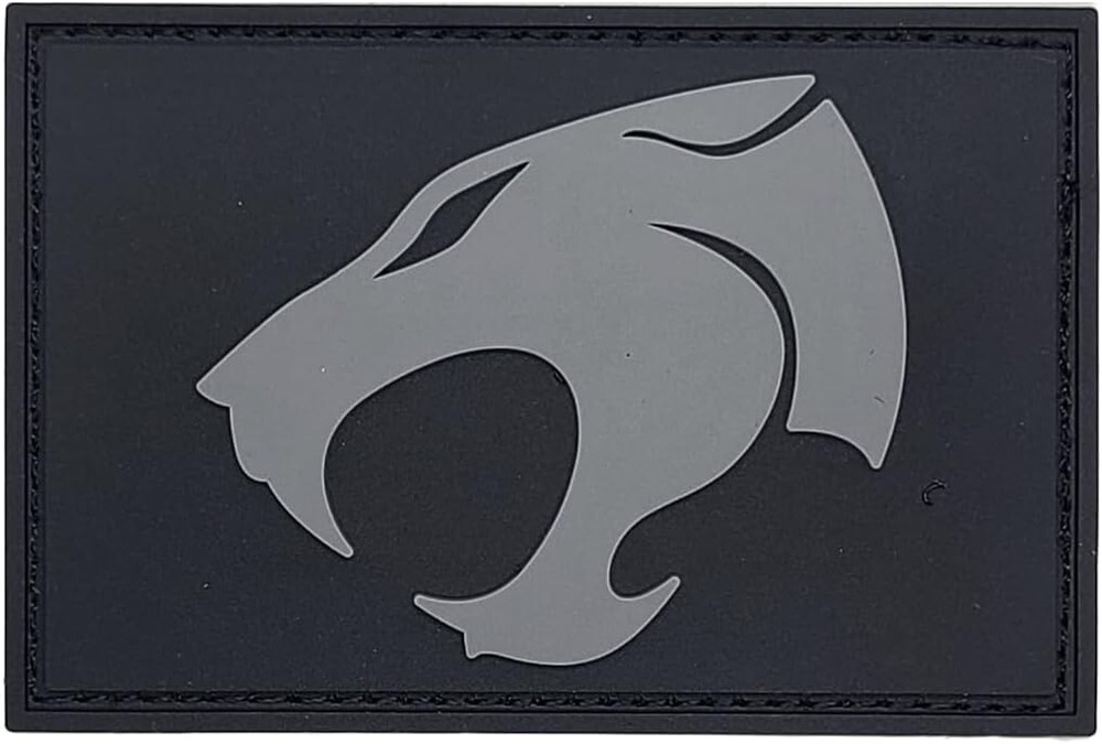 Thundercats PVC Rubber Morale Patch - 3" x 2" Hook Backing PVC