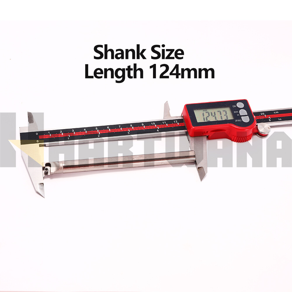 Internal Grooving Boring Bar 10mm Holder Carbide Grooving Inserts Width 2mm